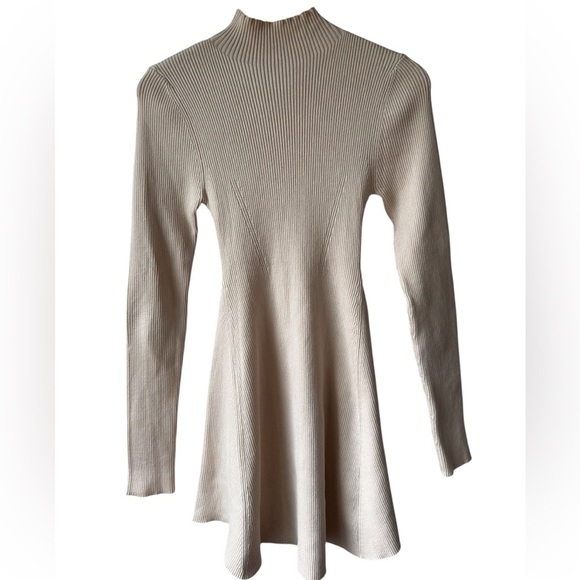 Klesis Long Sleeve Turtleneck Sweater Dress L - Picture 1 of 12